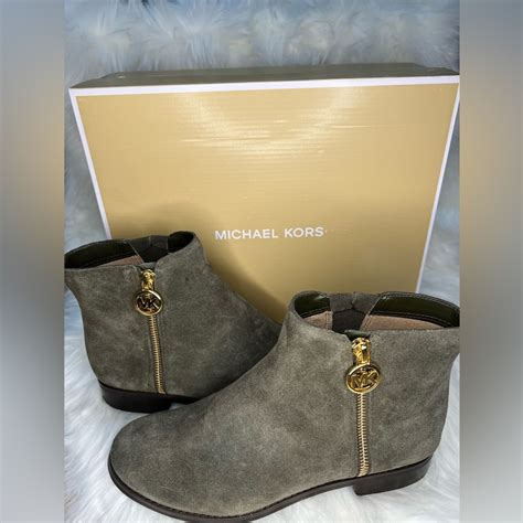 michael kors lainey flat booties